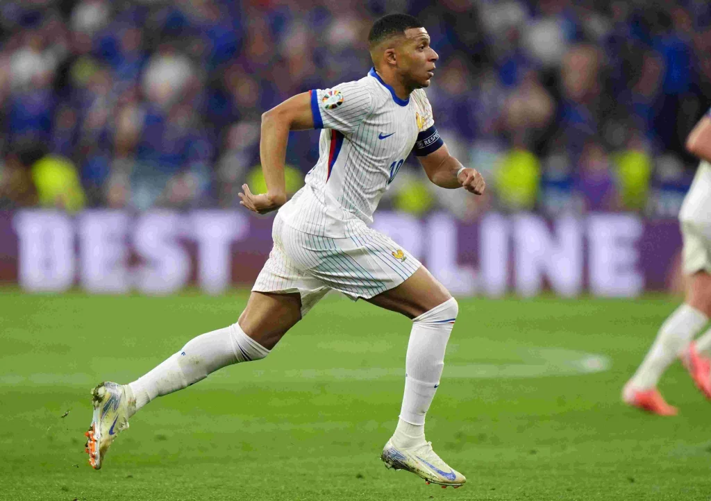 Frankrigs Kylian Mbappe under UEFA EM 2024