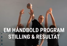 EM Håndbold Program, Stilling & Resultat | 28/11-15/12 2024