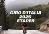 Giro d’Italia 2025 Etaper & Rute